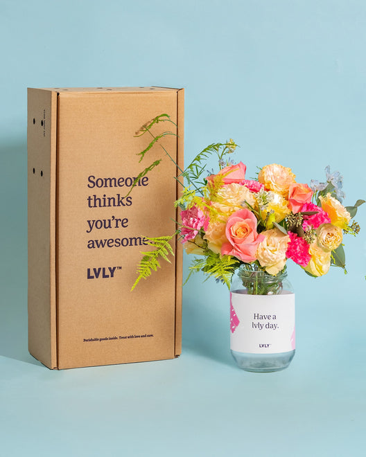 Hello, Beautiful Flower Jar