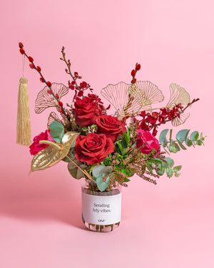 Lady Luck Flower Jar