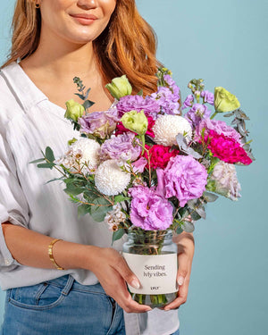 Love Always Flower Jar 2