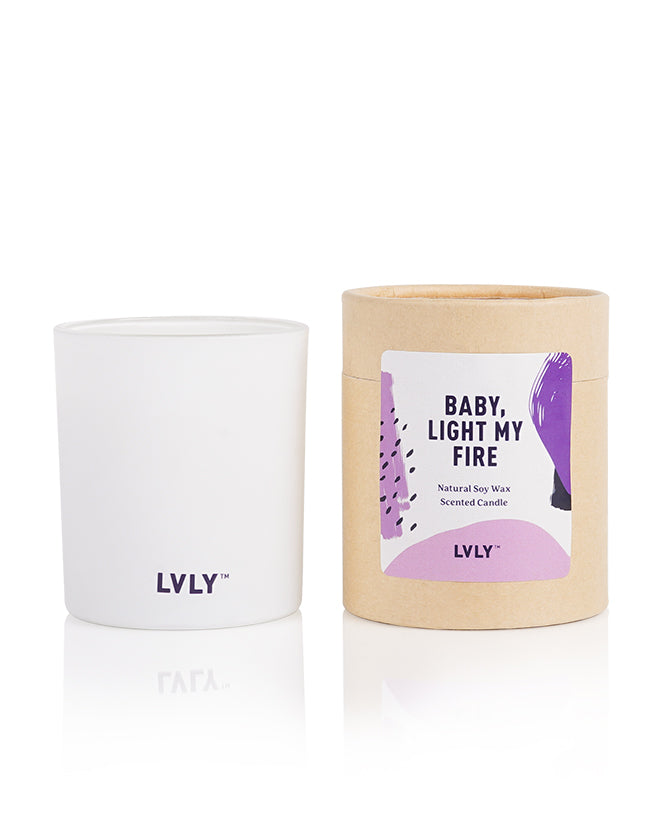 'Baby, Light My Fire' Candle - 170g 1
