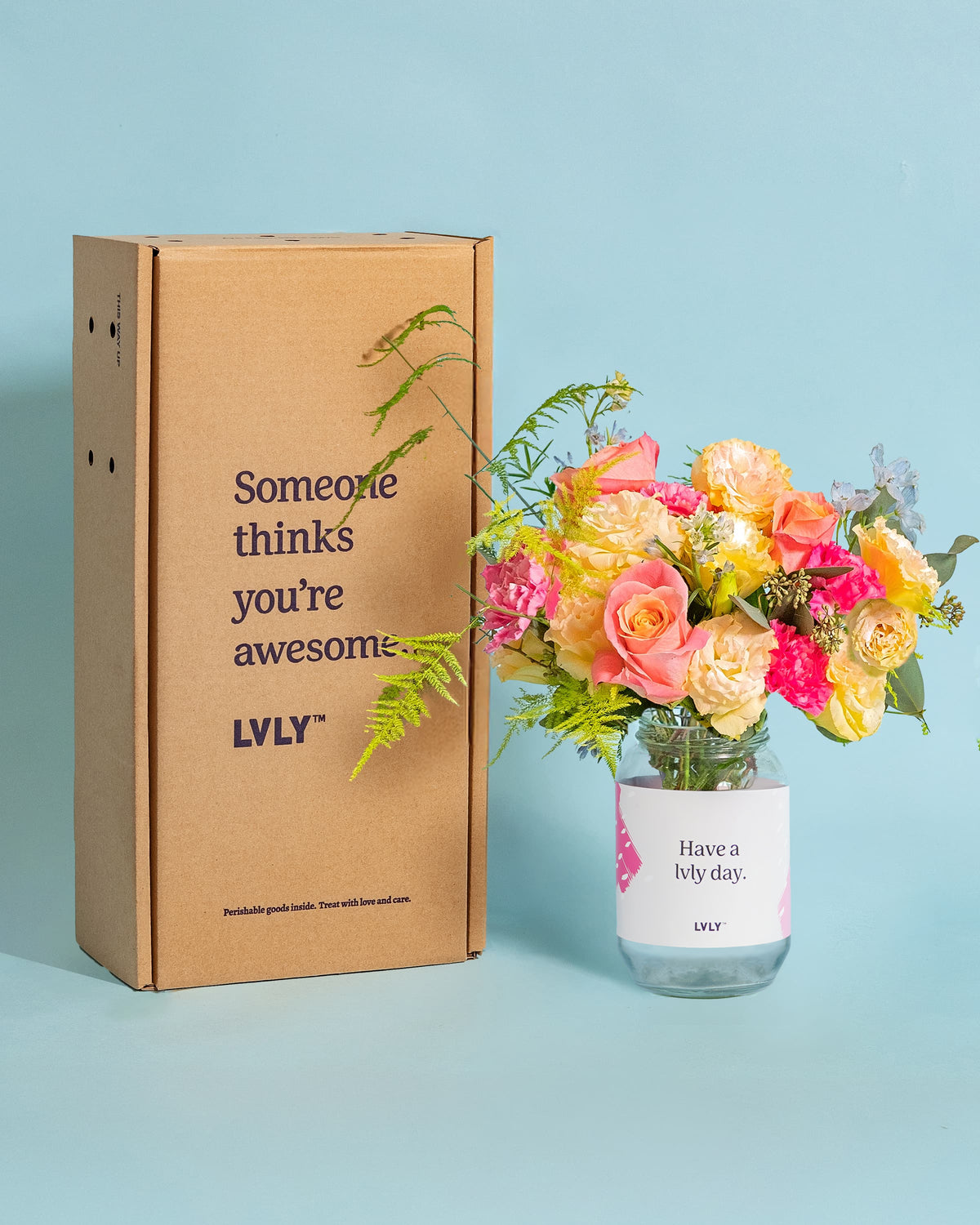 Hello, Beautiful Flower Jar