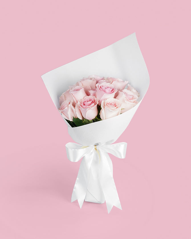 Pink Roses Bouquet 1