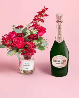 Be My Valentine + Rosé Champagne