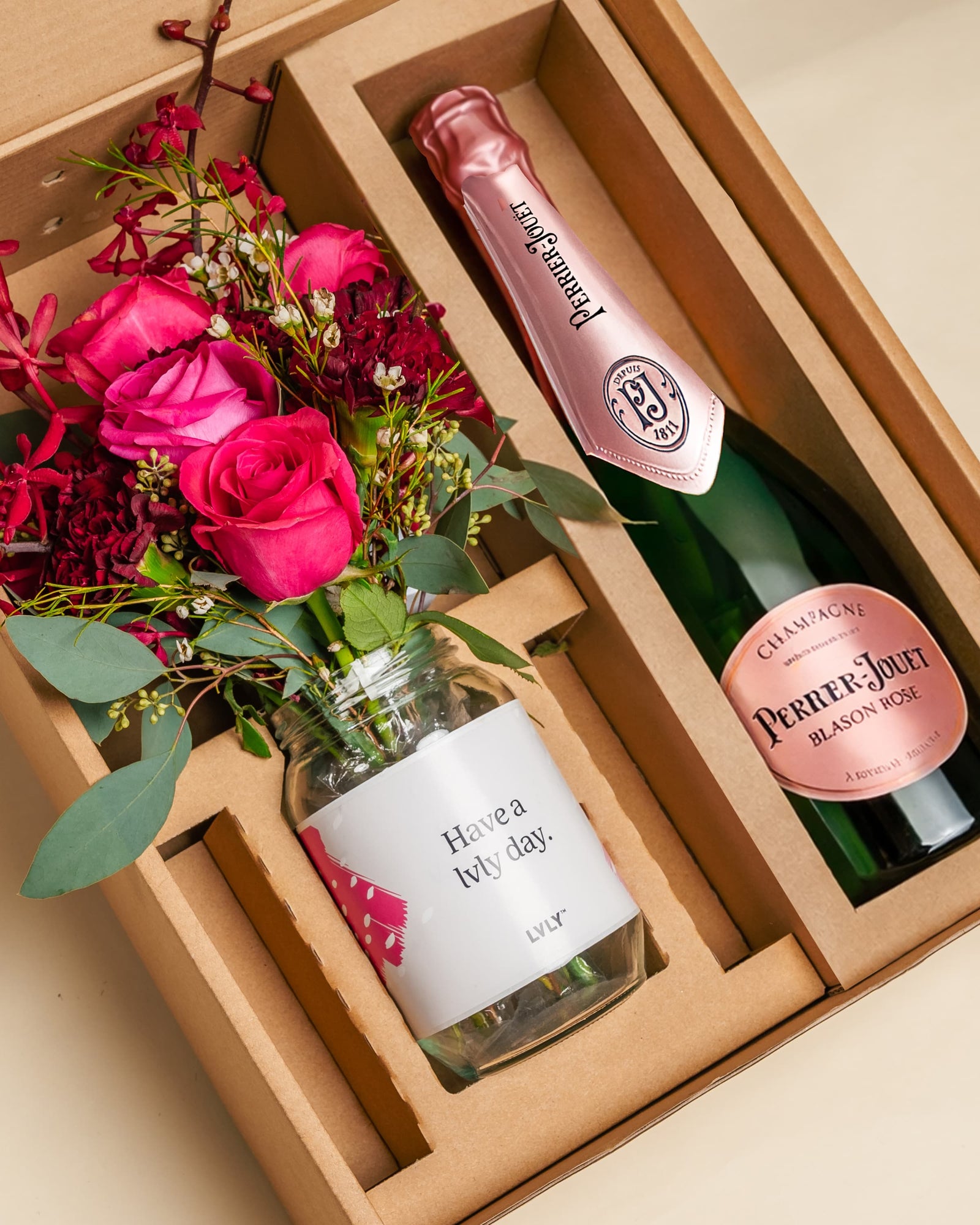 Be My Valentine + Rosé Champagne