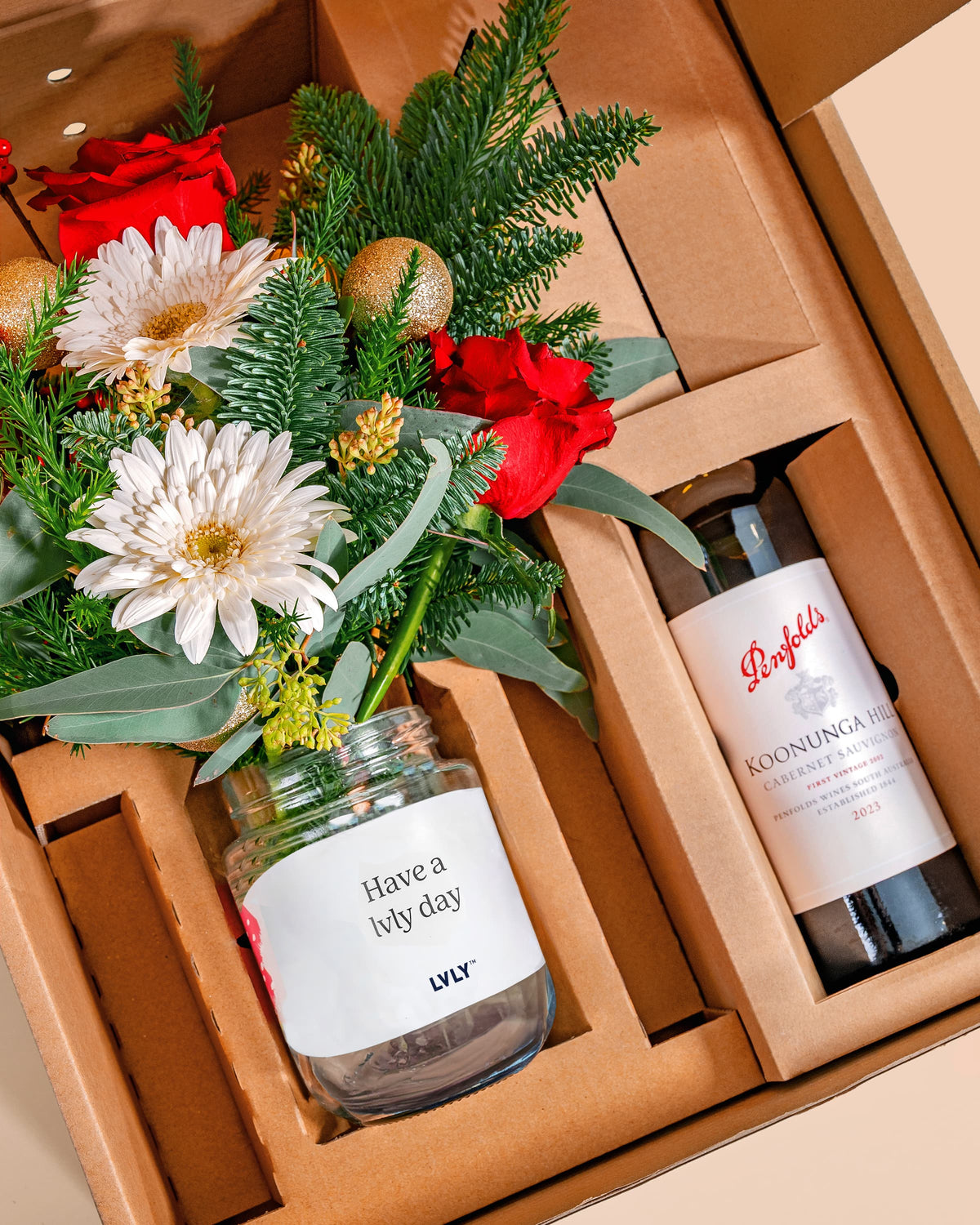 Merry Mistletoe + Wine