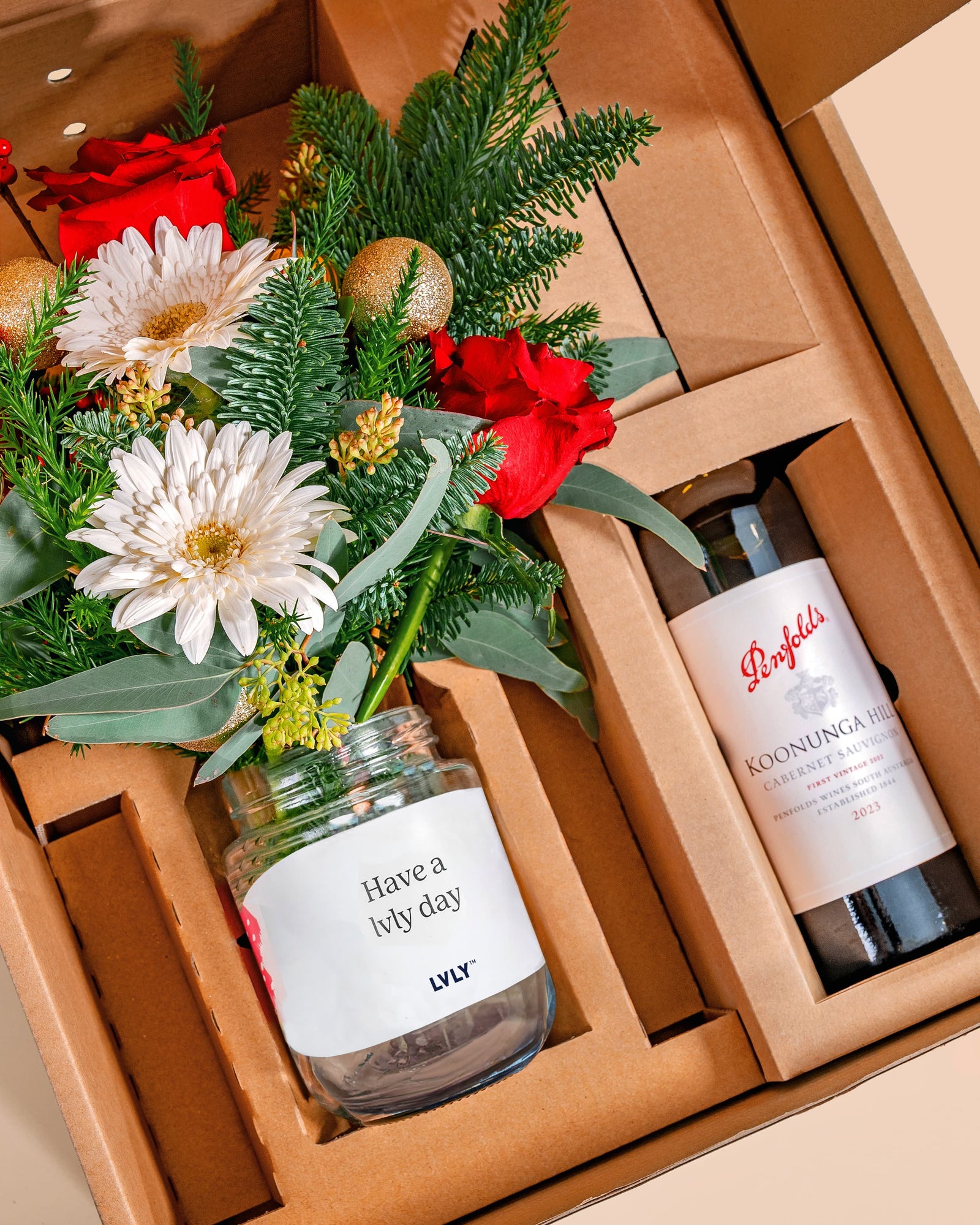 Merry Mistletoe + Wine