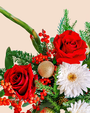 Merry Mistletoe + Wine