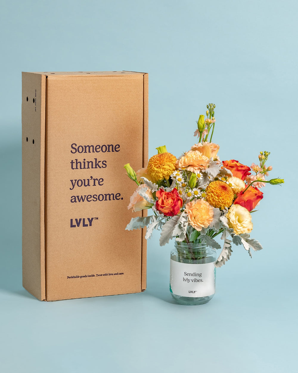 Sweet Delight Explosion Box + Flowers 4