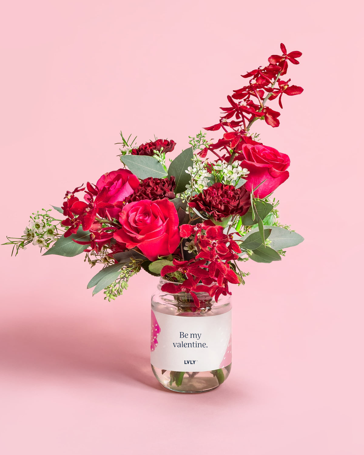 Be My Valentine Flower Jar