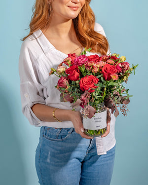 Only You Flower Jar 1