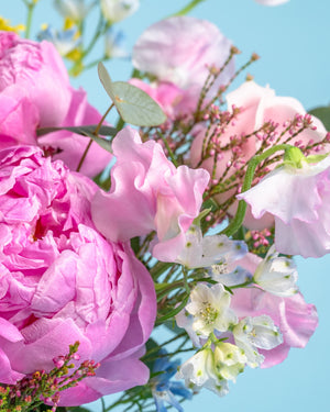 Peony Pop Flower Jar