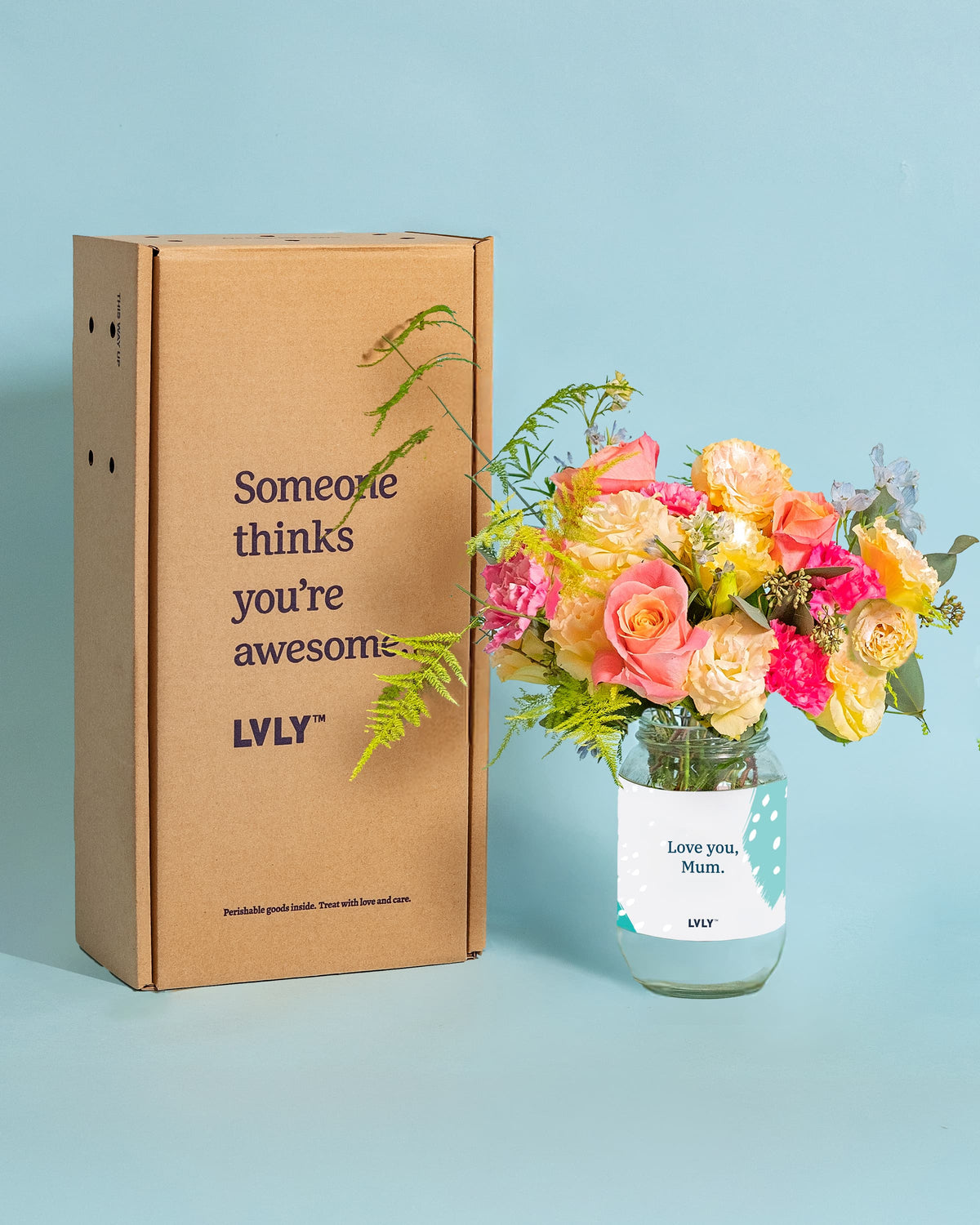 Hello, Beautiful Flower Jar