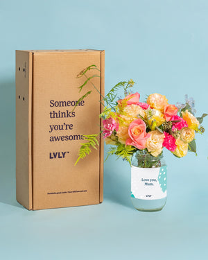 Hello, Beautiful Flower Jar