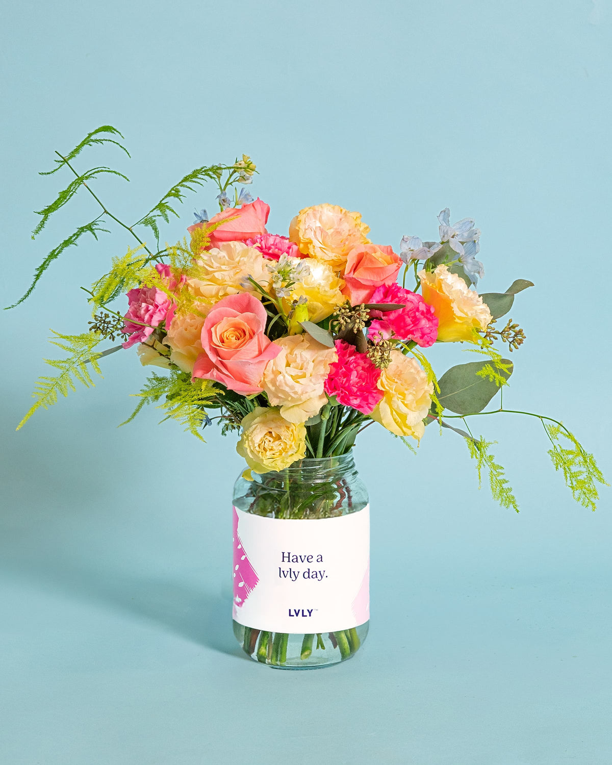 Hello, Beautiful Flower Jar