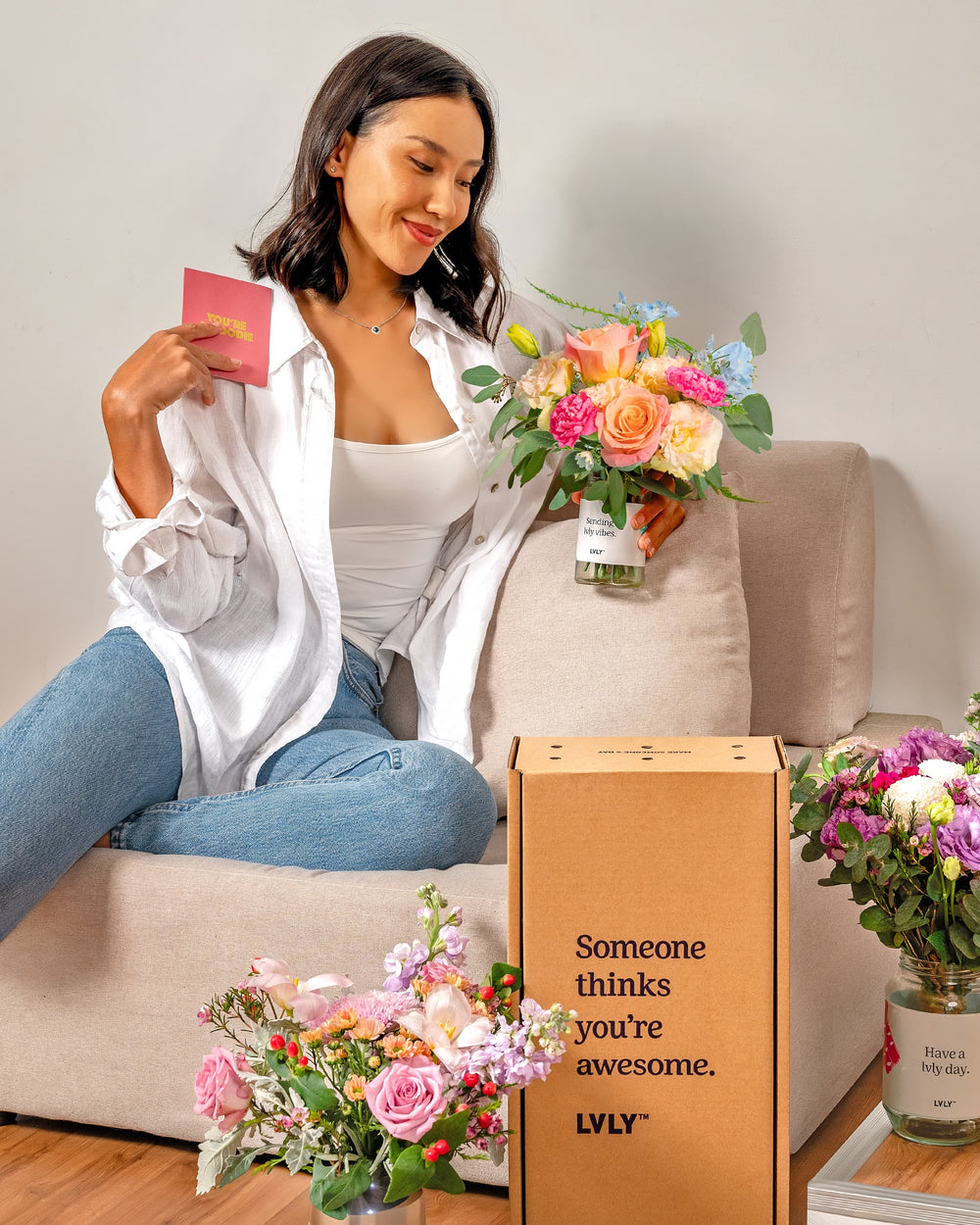 Hello, Beautiful Flower Jar 1