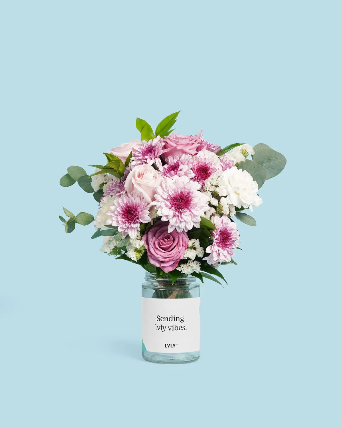 Cheers to you Flower Jars & Champagne Same Day Delivery LVLY